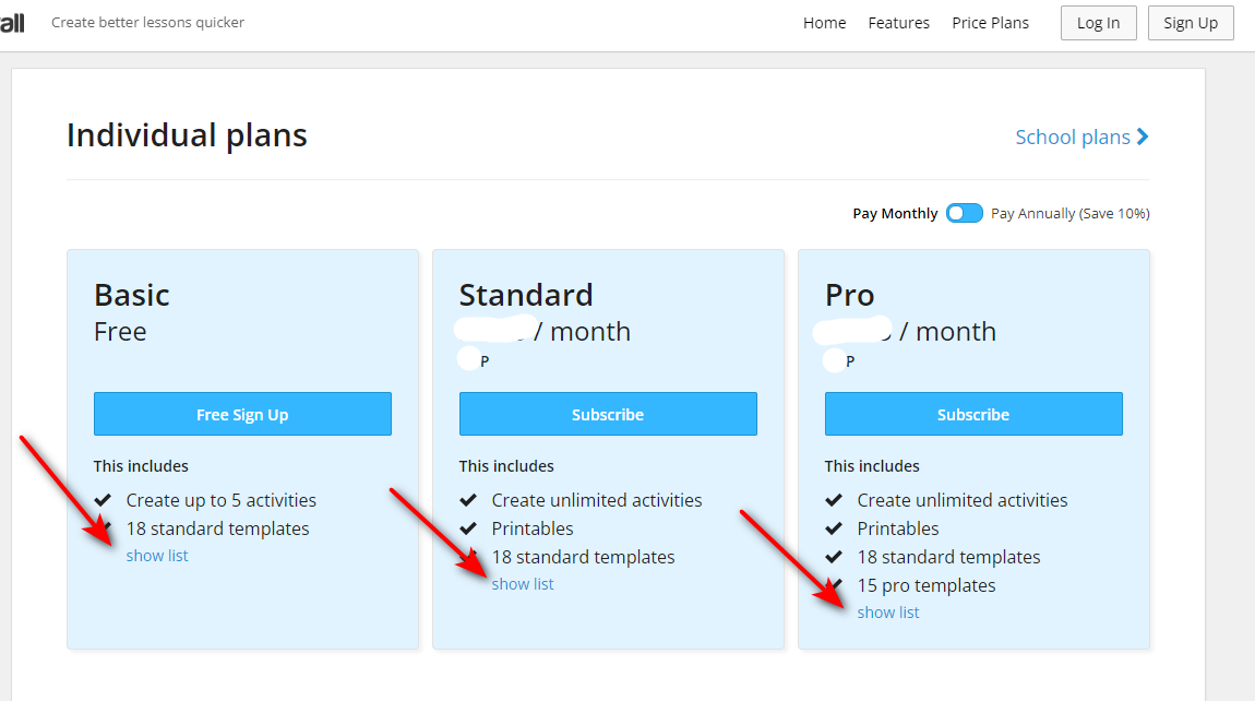 what-is-the-difference-between-standard-and-pro-wordwall