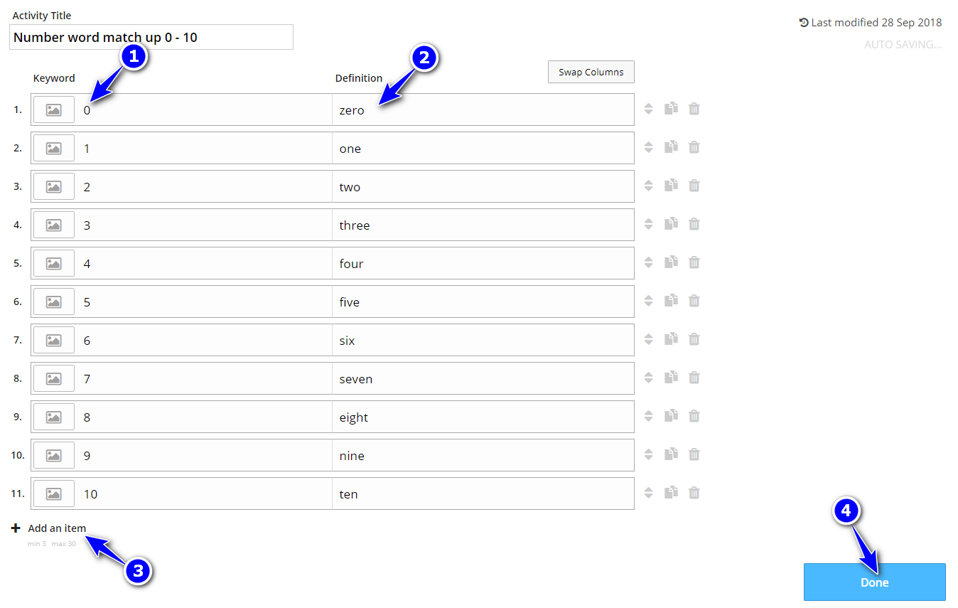 How To Create A Match Up Activity? – Wordwall