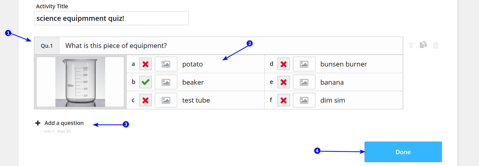 Wordwall template image quiz 