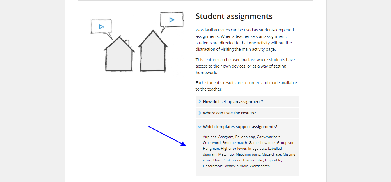 How to set activities as assignments? – Wordwall